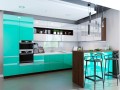 Бирюзовая кухня Лазурь