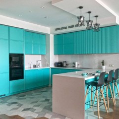 Бирюзовая кухня Ангелина