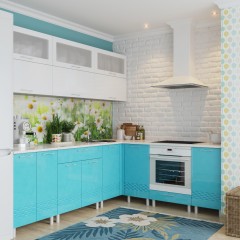 Бирюзовая кухня Анджело