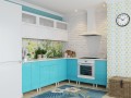 Бирюзовая кухня Анджело