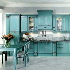 Бирюзовая кухня Томмаси