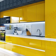 Желтая кухня Антонио