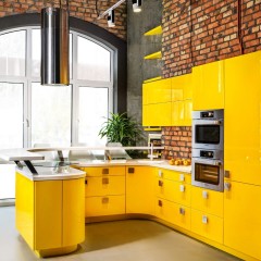 Желтая кухня Дамион