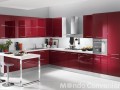 Кухня вишневого цвета Вета