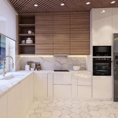 Кухня до потолка Сати