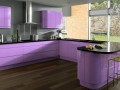 Сиреневая кухня Арон