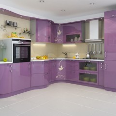 Сиреневая кухня Панзэ