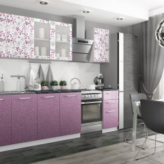 Сиреневая кухня Сирень