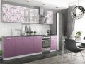 Сиреневая кухня Сирень