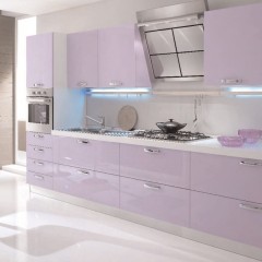 Сиреневая кухня Нежность