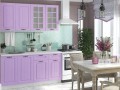 Сиреневая кухня Марсель