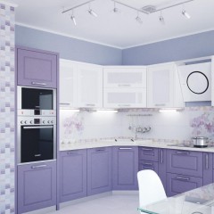 Сиреневая кухня Лон