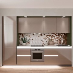 Бежевая кухня Белла