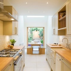 Кухня двухрядная Кармела