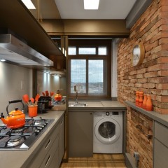 Кухня узкая Холли