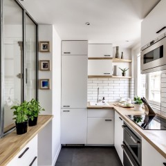 Кухня узкая Айвия