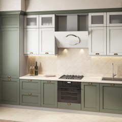 Кухня МДФ окрашенный Азария