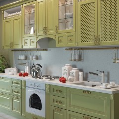 Кухня МДФ окрашенный Вилора