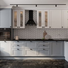 Кухня МДФ окрашенный Глория