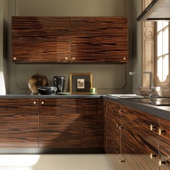 Кухня лакированная плита МДФ Радмила