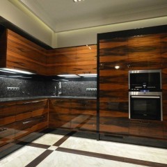 Кухня лакированная плита МДФ Ясмина