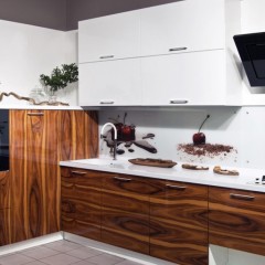 Кухня лакированная плита МДФ Вилора