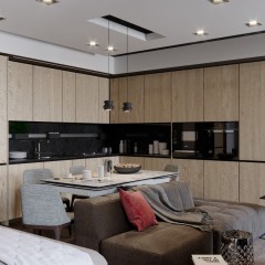 Кухня 6 метров Бари