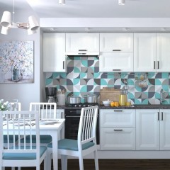 Кухня экошпон Залина