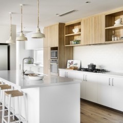 Кухня с островом Аврил