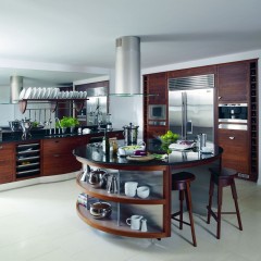 Кухня с островом Бао