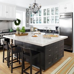 Кухня с островом Батильда