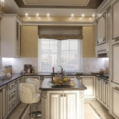 Кухня нестандартного размера Анастасия