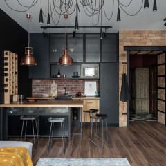 Кухня лофт Кэмерон