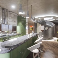 Кухня нестандартного размера Версаль