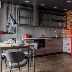 Кухня лофт Марика