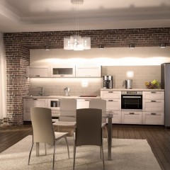 Кухня из шпона Рита