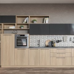 Кухня из шпона Хана