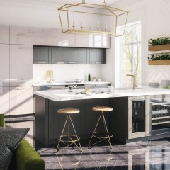 Кухня из шпона Лекси