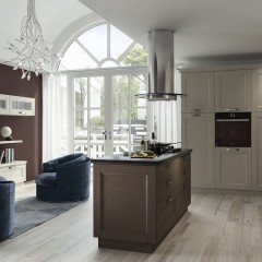 Кухня из шпона Дилия