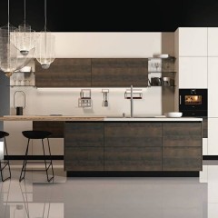 Кухня из шпона Илона