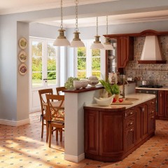 Кухня кантри Лемива