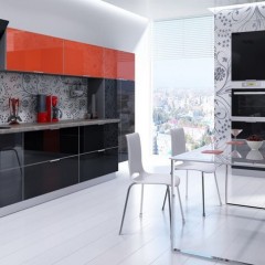 Кухня темная Неовита