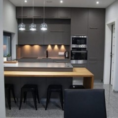 Кухня темная Ариона