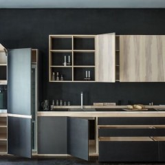 Кухня темная Румилия