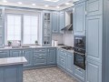 Кухня голубая Гора