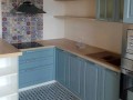 Кухня голубая Коллари