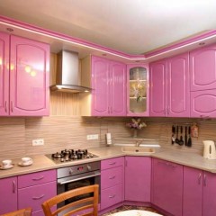 Кухня цветная Рамина