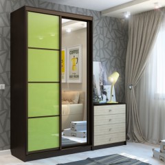 Шкаф Лесли зеленый