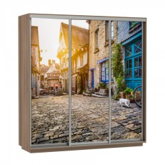 Шкаф-купе с фотопечатью Гранд улица