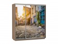 Шкаф-купе с фотопечатью Гранд улица